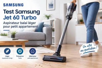 Test Samsung Jet 60 Turbo: leichter Stielsauger für kleine Wohnungen